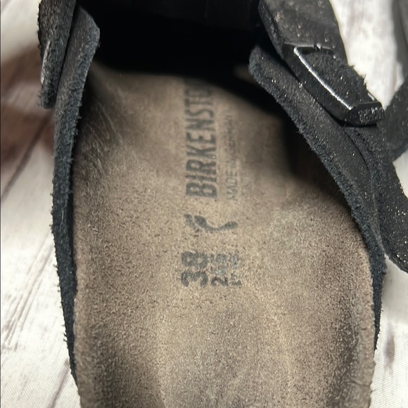 Birkenstock Boston Black shimmer Mules - Picture 6 of 6